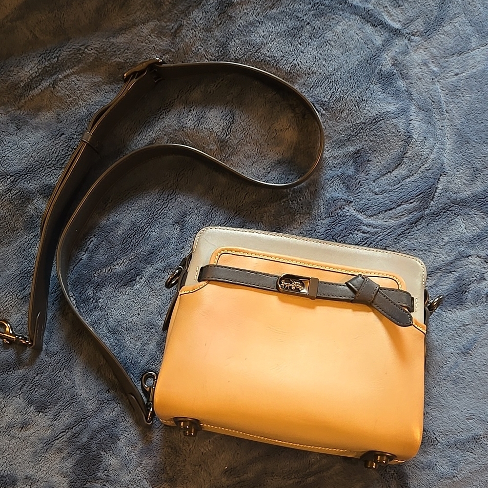 Coach Two-Tone Crossbody